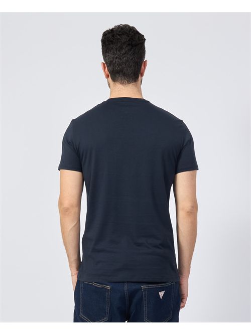 T-shirt uomo girocollo AX in cotone Pima ARMANI EXCHANGE | 8NZT74-ZJA5Z1510